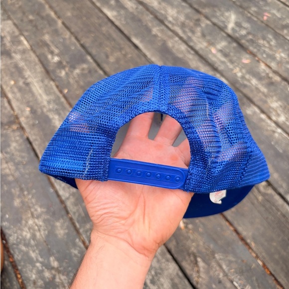 Vintage Autoplus trucker hat foam mesh blue - Picture 3 of 6